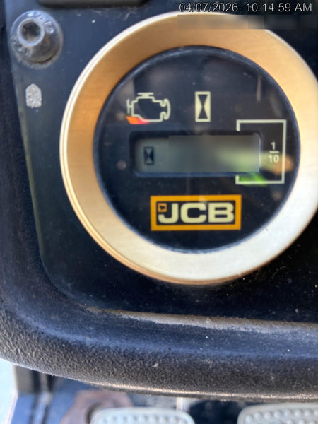 2019 JCB 509-42 74 HP w/Open ROPS, Beacon, Aux Hydraulics, LED Work lights, Solid Tires w/66" Carriage/60" Forks