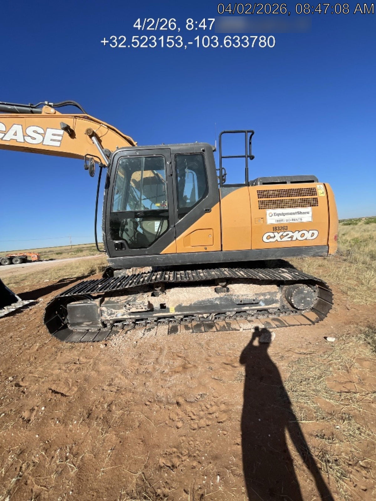 2021 CASE CX210D