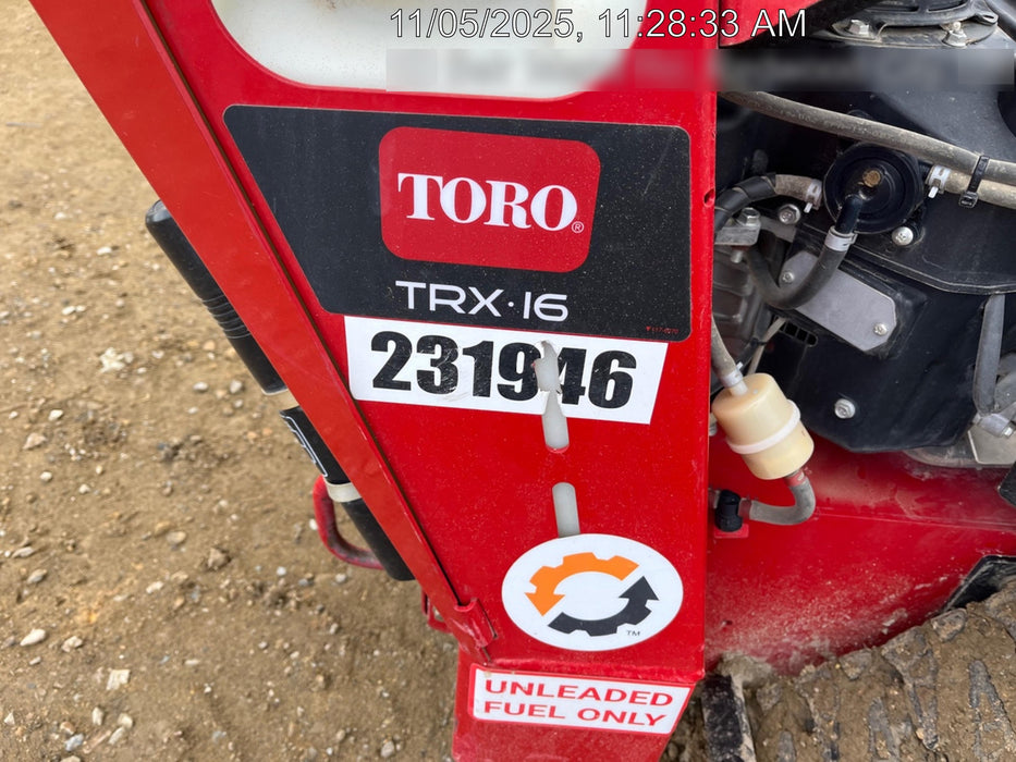 2022 TORO TRX-16