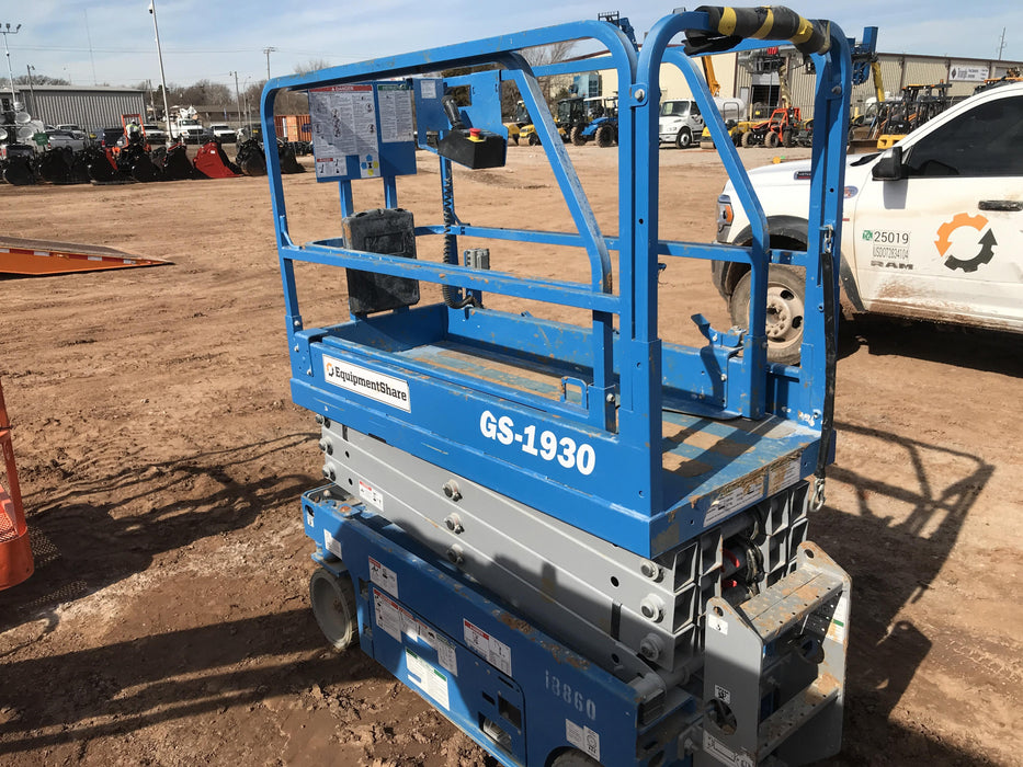 2018 Genie GS-1930 Genie GS-1930 Scissor Lift w/Standard Options