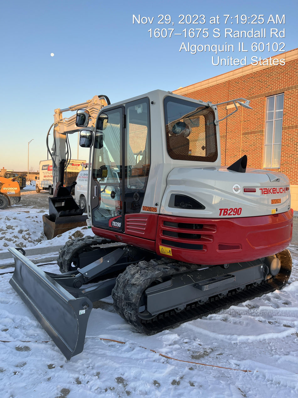 2023 TAKEUCHI TB290C