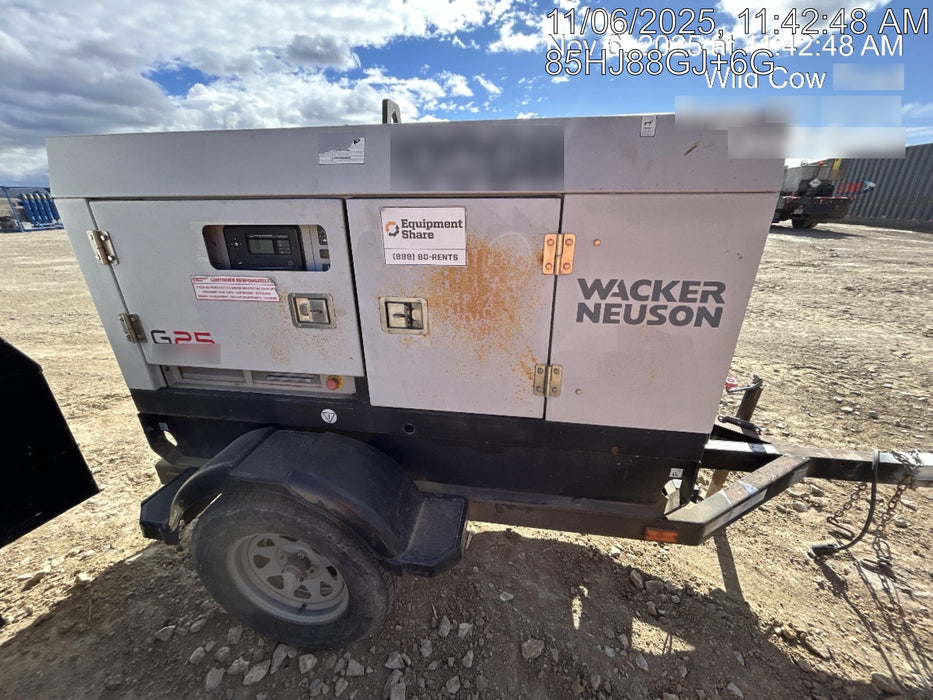 2018 WACKER NEUSON G25