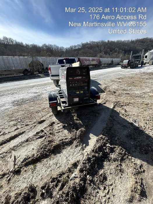 2024 Lincoln Electric LE400 Kubota V1505, Trlr, Cable Rack, Light Kit, ES Decals, T3