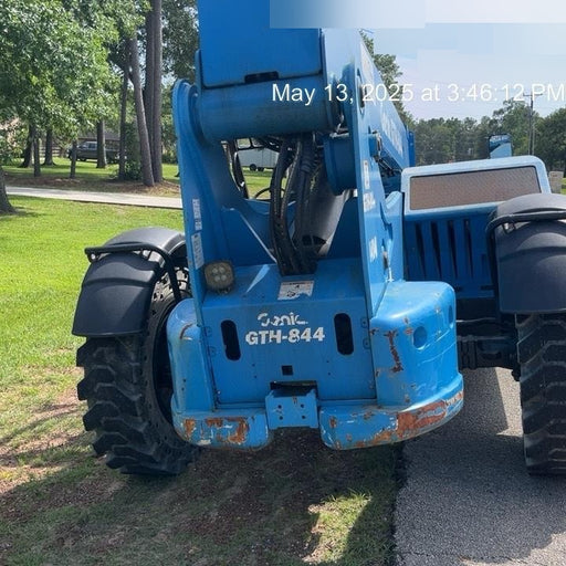 2018 Genie GTH-844 GTH-844 w/Open ROPS, Solid Tires, beacon/work lights, 60" carriage/forks