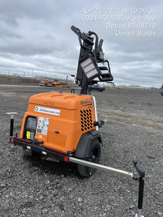 2023 Generac MLT2 Diesel, Flex Switch 120V Input, Powerzone Controller, (4) 320W LED Lights, 4kW Generator, 39.9 Gal Fuel Tank, 2" Ball, T3