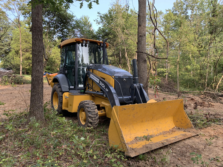 2020 John Deere 310LEP Cab/Heat/Air, 4WD, Standard Stick, Pilot Controls, 2 Way Hydraulics, TAG Manual QC