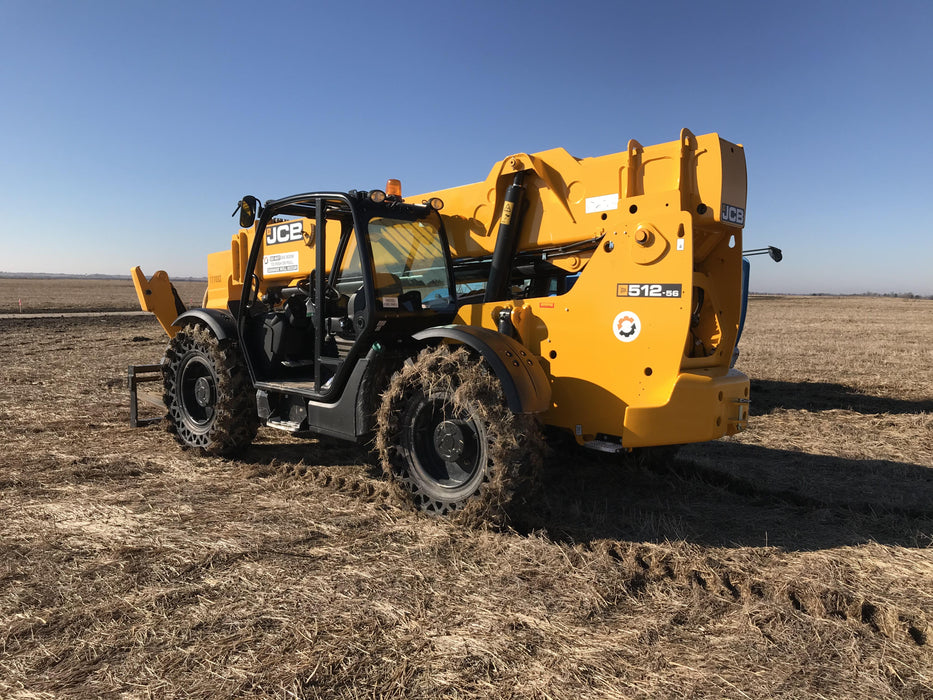 2020 JCB 512-56 Canopy, 74Hp, Solid Tires, Work Lights, Beacon, Aux Hydraulics, Back up Alarm, Lifting Eye, ES Decals