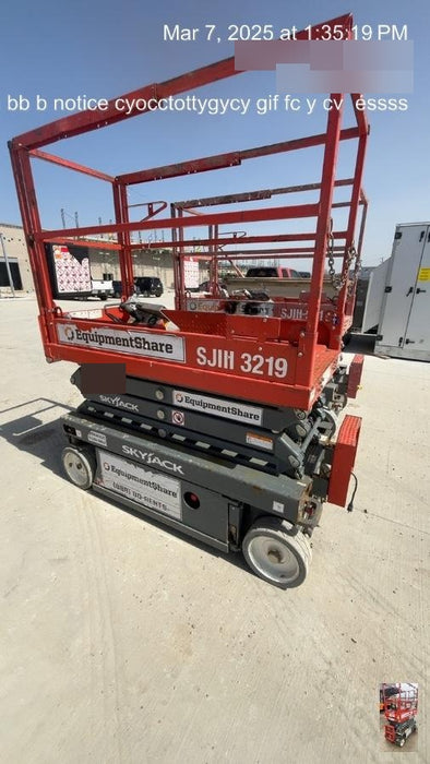 2018 SKYJACK SJIII-3219