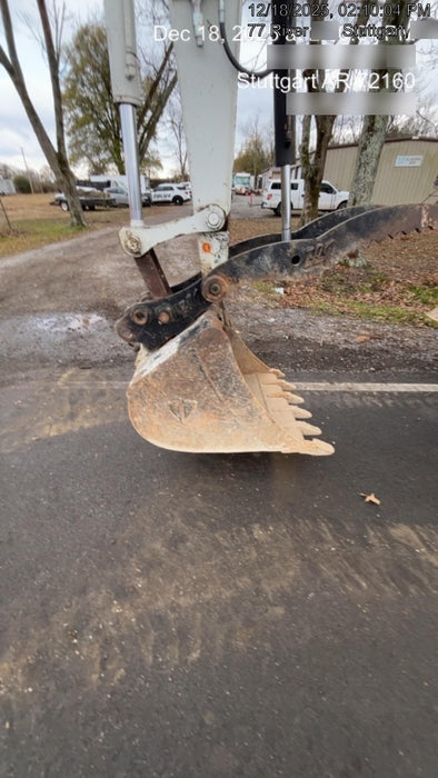 2019 Takeuchi TB290 Cab/Heat/AC Rubber tracks, Dozer blade, Travel alarm, Auxiliary hydraulics w/Manual QC, Hydraulic thumb, 18", 24", and 36" Buckets