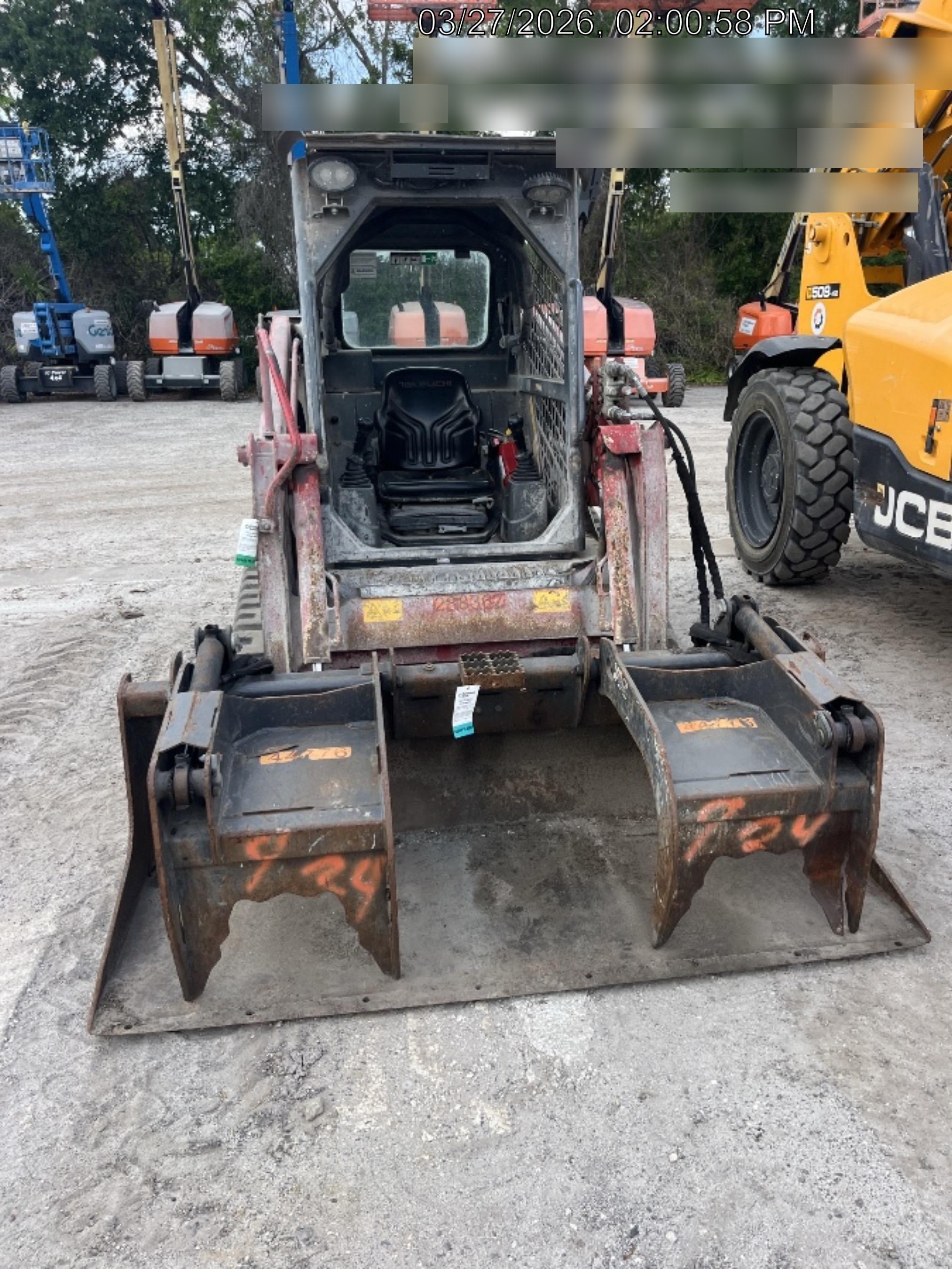 2019 PALADIN 72" Scrap Grapple Bucket - Paladin