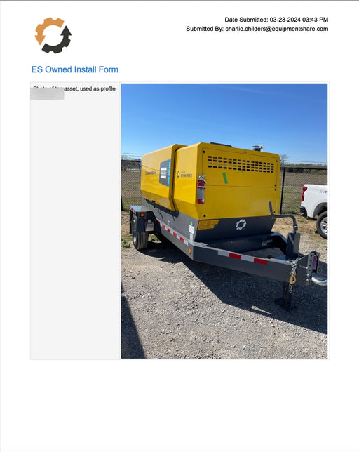 2024 ATLAS COPCO XAS 850