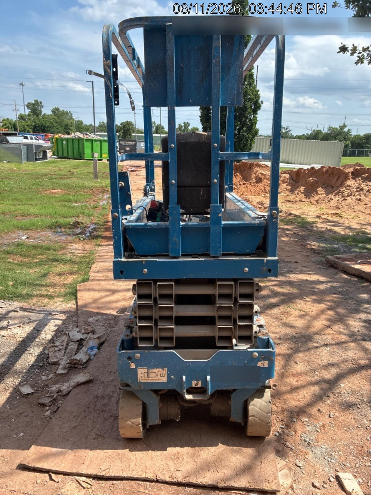 2019 Genie GS-1930 Fixed rails with chain Entry