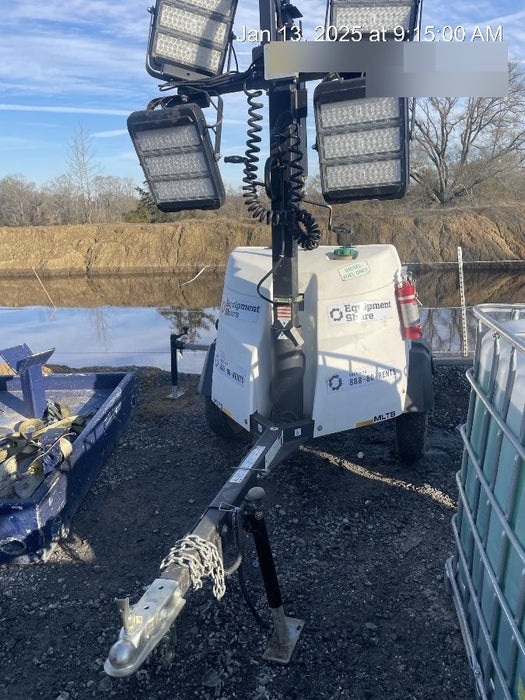 2023 Generac MLT2 Diesel, Flex Switch 120V Input, Powerzone Controller, 
(4) 320W LED Lights, 4kW Generator, 39.9 Gal Fuel Tank, 2" Ball, T3