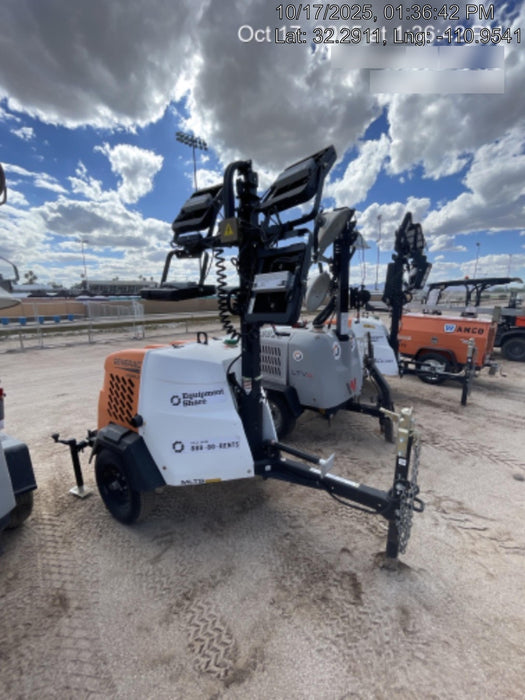 2024 Generac MLT2 Diesel, Flex Switch 120V Input, Powerzone Controller, 
(4) 320W LED Lights, 4kW Generator, 39.9 Gal Fuel Tank, 2" Ball, T3