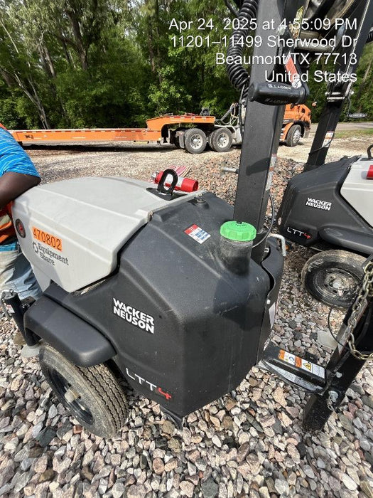 2024 Wacker Neuson LTT4 Diesel, Kohler KDW702, Deep Sea Controller, Auto Start, LED 320W, Bypass Outlet, T3