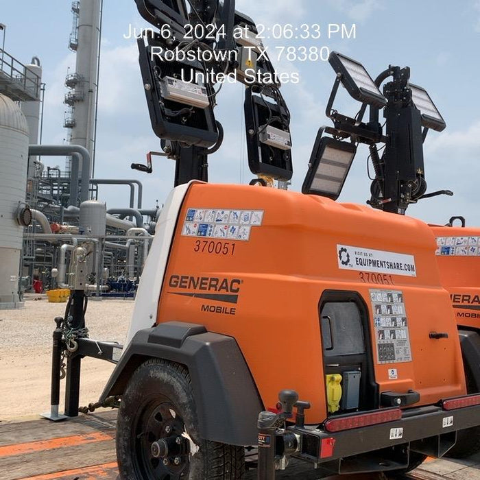 2023 Generac MLT2 Diesel, Flex Switch 120V Input, Powerzone Controller, 
(4) 320W LED Lights, 4kW Generator, 39.9 Gal Fuel Tank, 2" Ball, T3