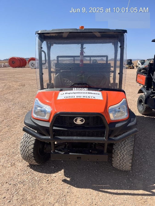 Kubota RTV-X1140W-H Plastic Canopy, Windshield Acrylic Clear, LED Strobe Light, Wire Harness Kit, Back up Alarm