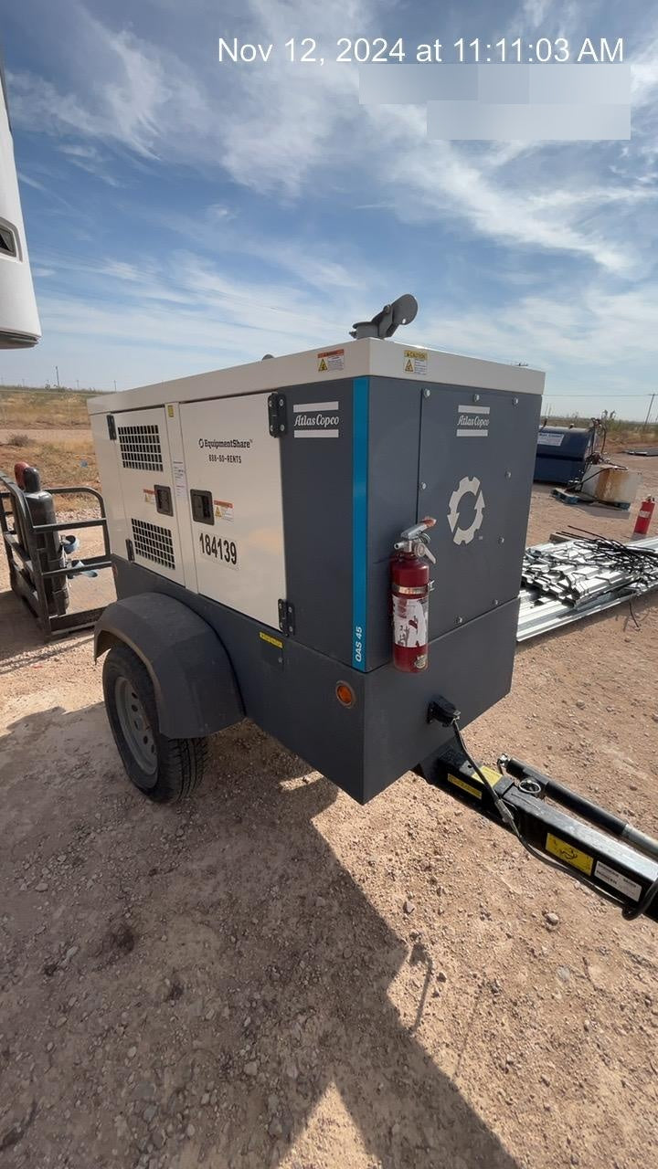 2021 ATLAS COPCO QAS45 CWK