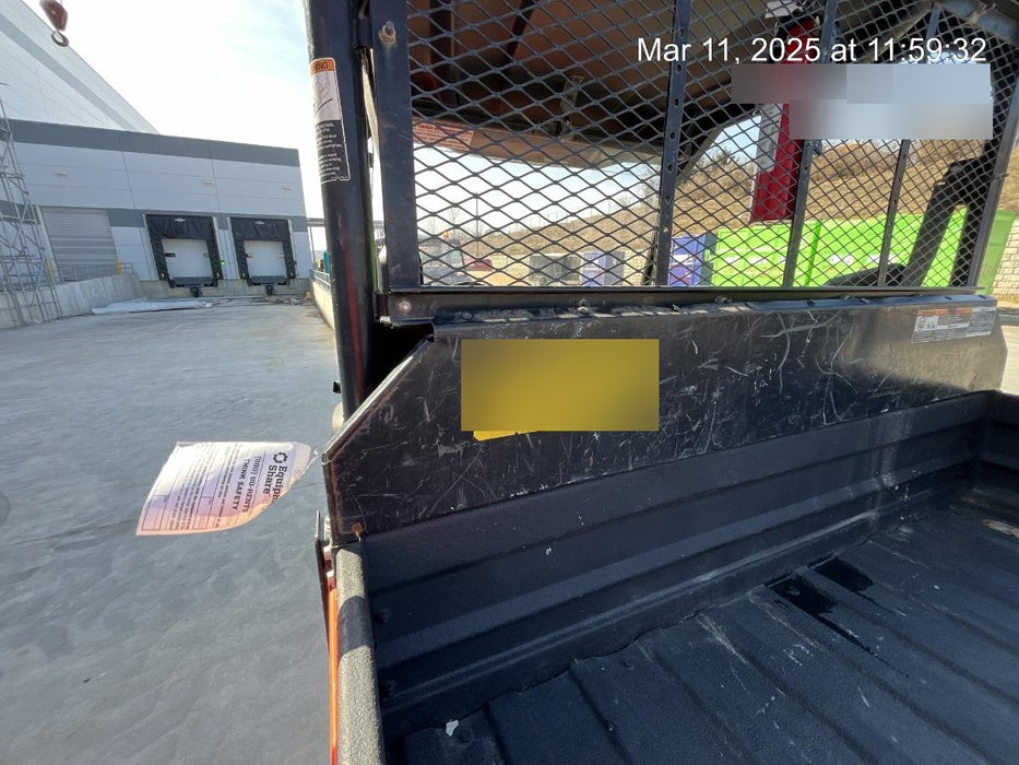2019 Kubota RTV-XG850WL-H 4wd Utility Cart, Gas, 2 Seat, LED Strobe, Windshield Tempered Glass, Plastic Canopy, Wire Harness Kit, Backup Alarm