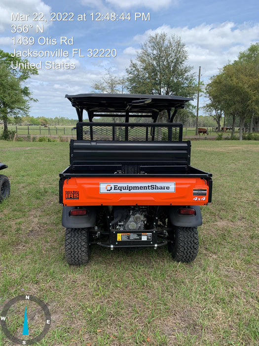 2022 Kubota RTV-X1140W-H Plastic Canopy, Windshield Acrylic Clear, LED Strobe Light, Wire Harness Kit, Back up Alarm