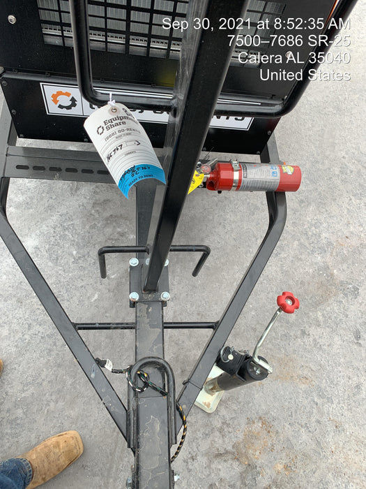 2021 Lincoln Electric Vantage 549X Ready Pak 3, ORANGE (includes trailer, cable rack, fender light kit)