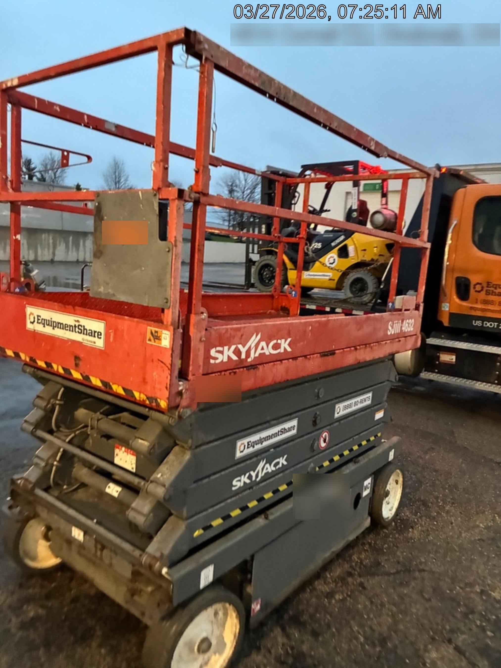 2018 Skyjack SJIII-4632 Standard Rental Specs