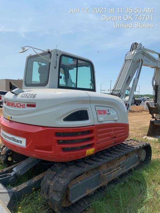 2021 TAKEUCHI TB290C