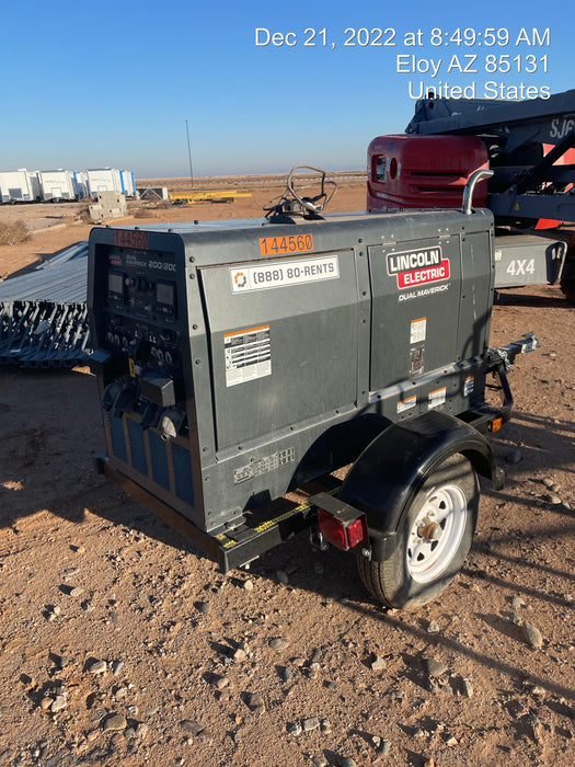 2021 Lincoln Electric Dual Maverick 200/200X Ready Pak 3 (includes trailer, cable rack, fender light kit)