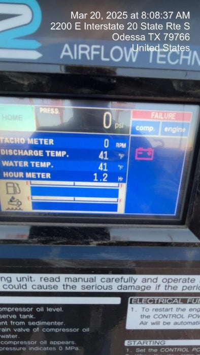 2025 AIRMAN PDSF375DP-6E1