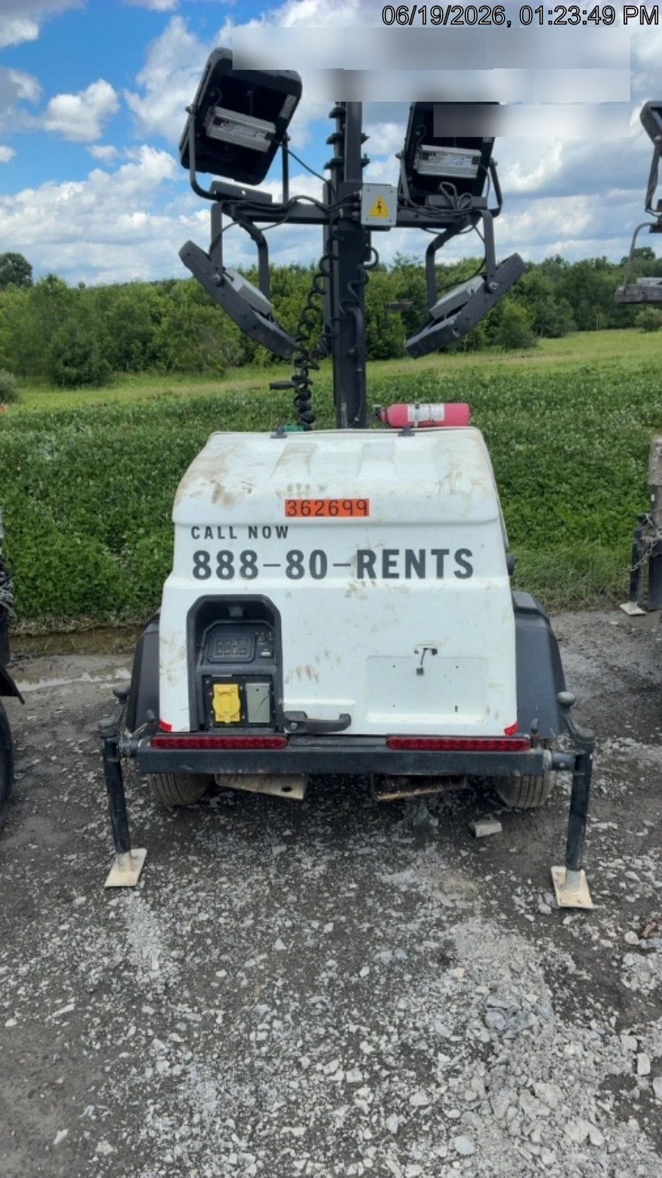 2023 Generac MLT2 Diesel, Flex Switch 120V Input, Powerzone Controller, 
(4) 320W LED Lights, 4kW Generator, 39.9 Gal Fuel Tank, 2" Ball, T3