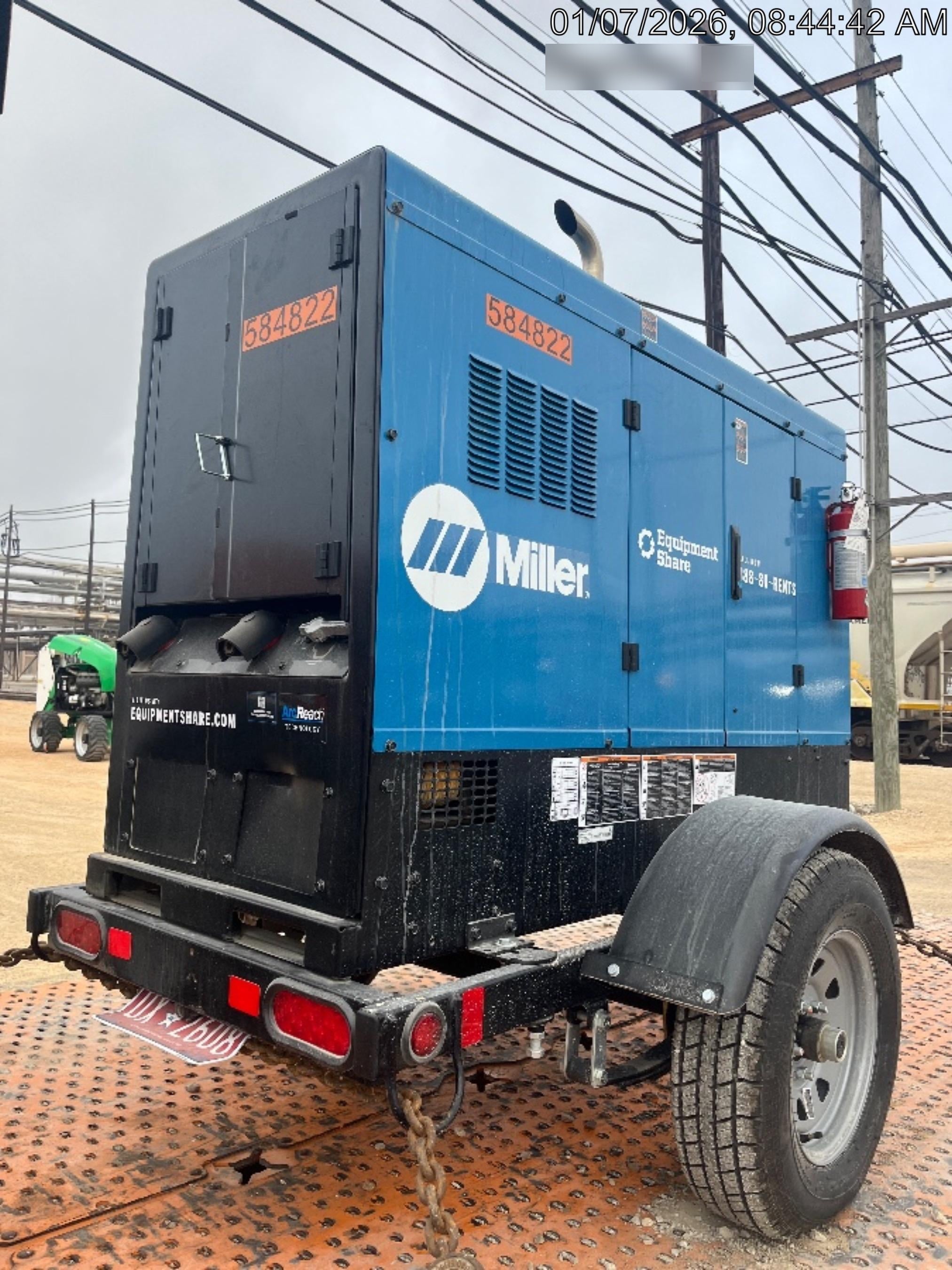 2025 MILLER ELECTRIC BIG BLUE 500