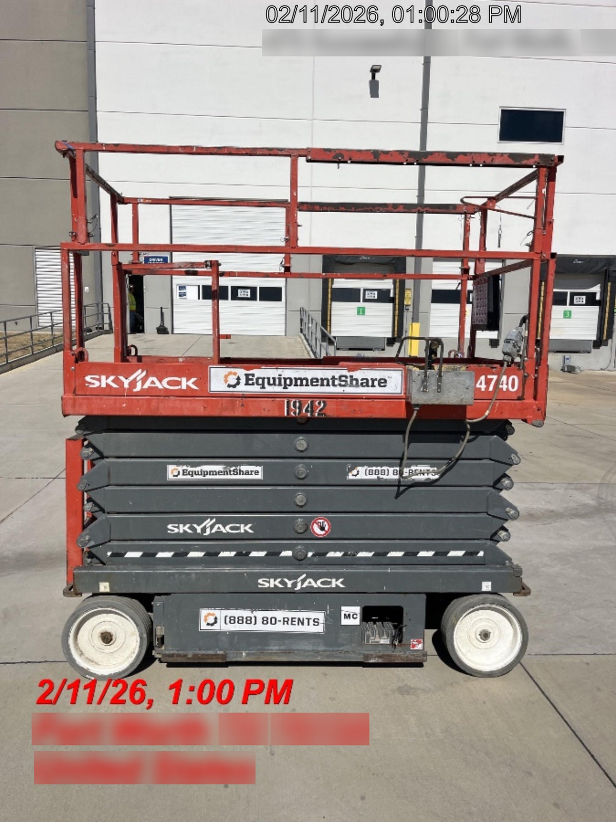 2016 SKYJACK SJIII-4740