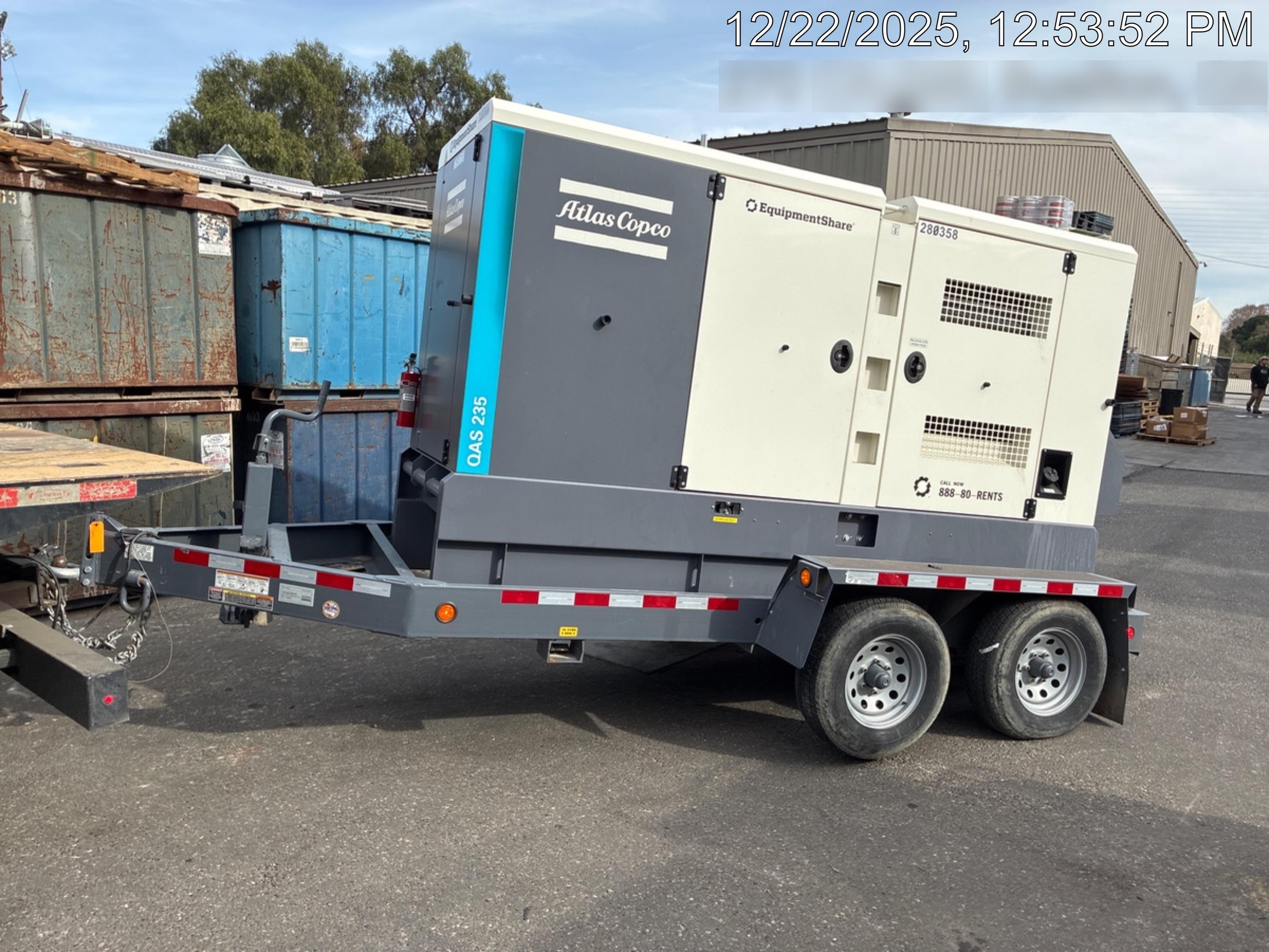 2022 ATLAS COPCO QAS 235