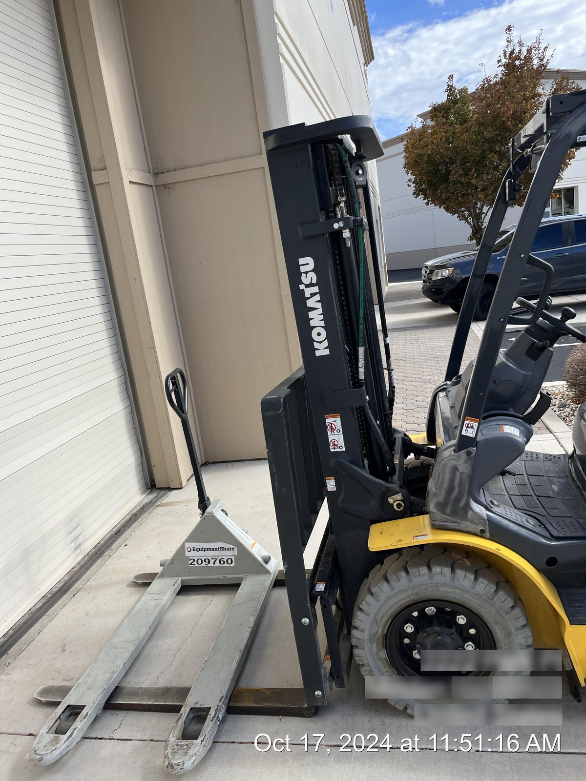 2022 STRONGWAY 4400 lb Pallet Jack