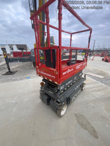 2024 Skyjack SJ3219 Electric Drive, Sld NM Tires, DBcns, RFRails, Power to Platform, T3 + Access Control