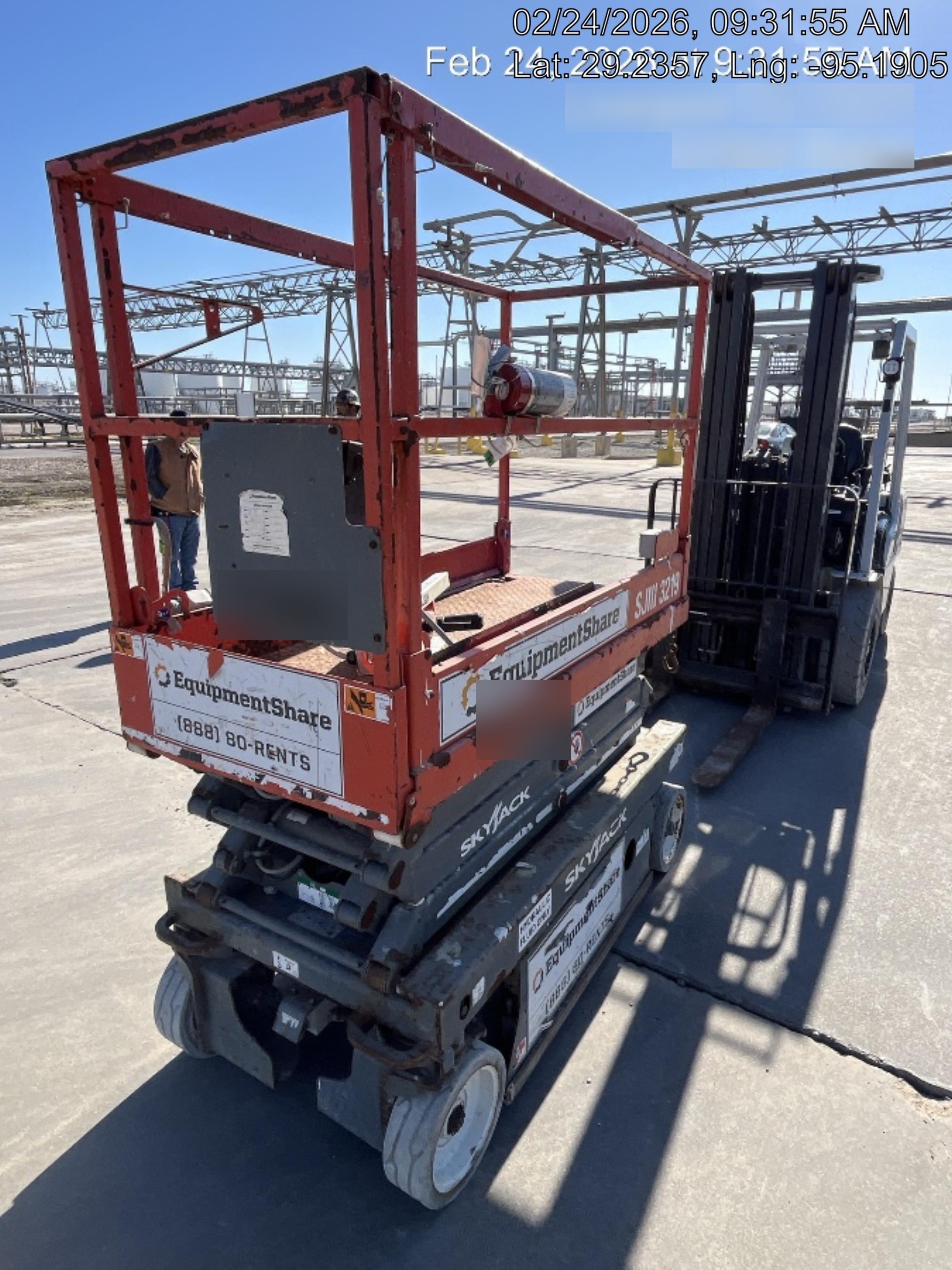 2019 Skyjack SJIII-3219 Standard Options