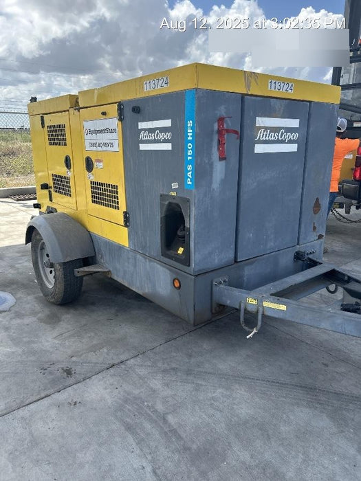 2020 ATLAS COPCO PAS 150 HF CS Enclosed