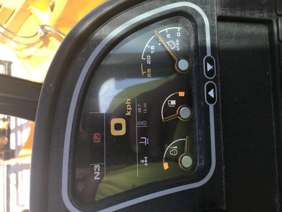 2020 JCB 509-42 Canopy, Solid Tires, Work Lights, Beacon, Aux Hydraulics, Back up Alarm, Lifting Eye, ES Decals