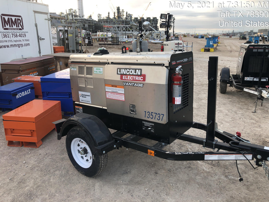 2021 Lincoln Electric Vantage 322 Ready Pak 3