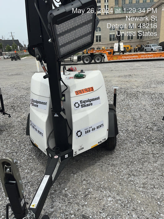 2024 Generac MLT2 Diesel, Flex Switch 120V Input, Powerzone Controller, 
(4) 320W LED Lights, 4kW Generator, 39.9 Gal Fuel Tank, 2" Ball, T3