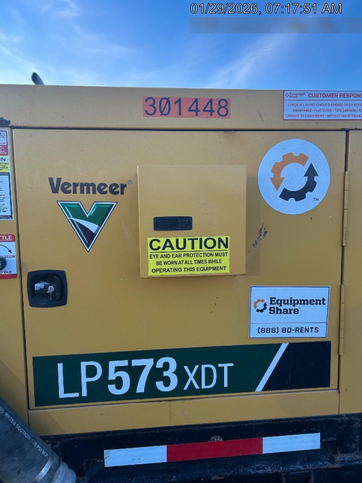 2023 Vac-Tron LP573XDT T4 Koehler Diesel Engine, 500 Gallon Debris Tank, x2 100 Gallon Water Tanks