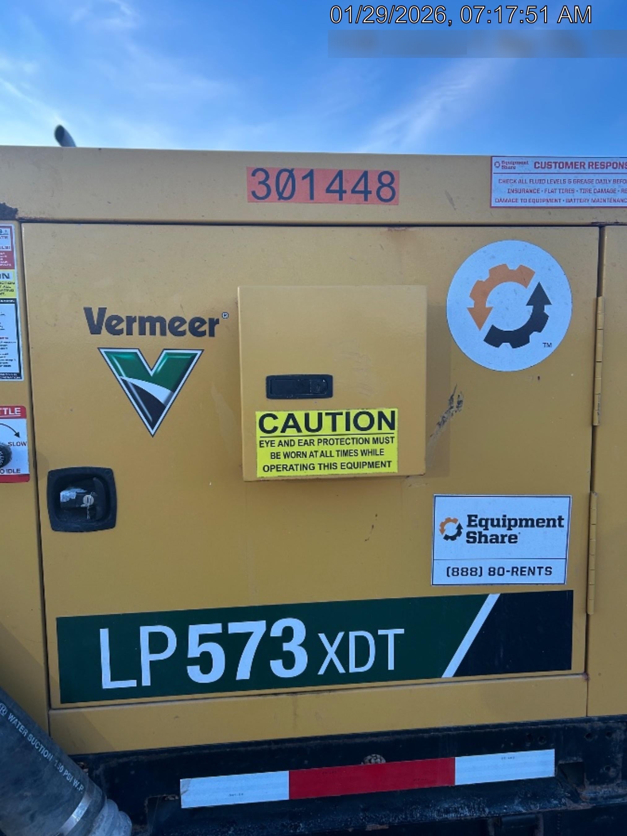 2023 Vac-Tron LP573XDT T4 Koehler Diesel Engine, 500 Gallon Debris Tank, x2 100 Gallon Water Tanks