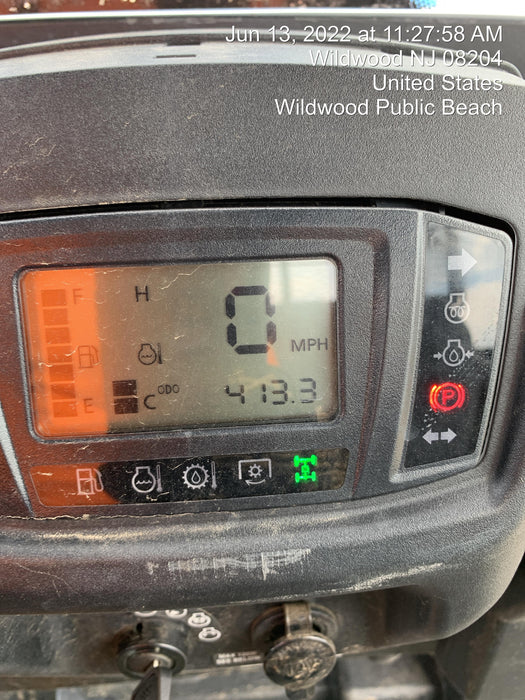 2022 Kubota RTV-X1140W-H Plastic Canopy, Windshield Acrylic Clear, LED Strobe Light, Wire Harness Kit, Back up Alarm