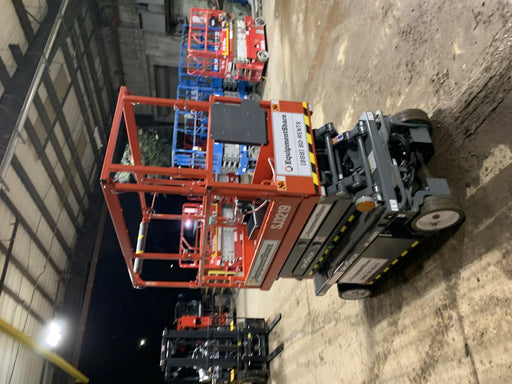 2020 Skyjack SJIII-3219 Solid NM Tires, Half height spring hinged entry gate, Dual Beacons, 800W Inverter