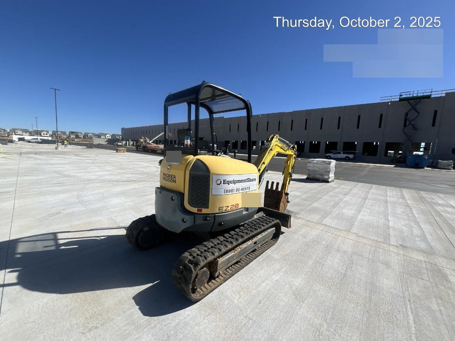 2018 WACKER NEUSON EZ28