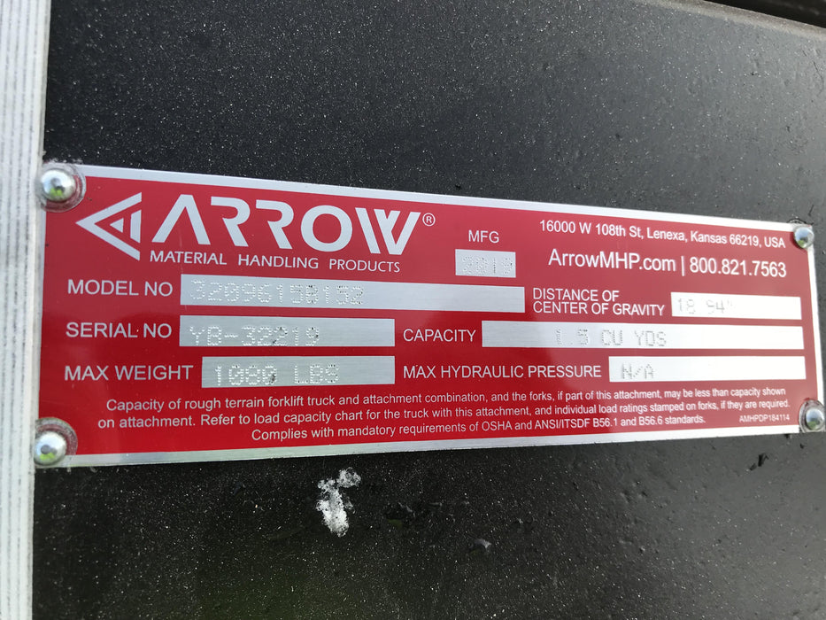 2019 ARROW MATERIAL HANDLING 3209615B270