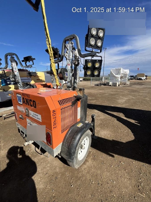 2024 Wanco WLTT-4MM4K Diesel, Deep Sea Controller, Shore Power Plug, Auto Start, (4) 350W LED Floodlights, 4kW Generator, 60 Gal Fuel Tank, 2" Ball, T3