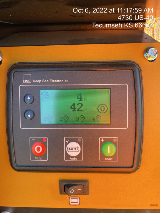 2022 Allmand NLV3GR (4) LED Light Fixture 350W, 23' Vertical Mast, 3kW Prime, Towable, ES Decals, T3