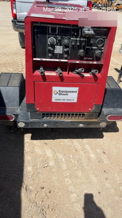 2023 Shindaiwa DGW400MDL Kubota D902 Engine, 23 HP, Dual Op Welder, Wire, Arc, Droop Stick, Tig, and CC Stick Functionality, Simulphase, 3 Phase and 1 Phase Gen Output, Single Axle NB Trlr, Slr Trckl Chrg 12V 12W, Fire Ext