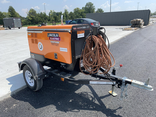 2021 Lincoln Electric Vantage 322 Vantage 322 Ready Pak 3 w/ Decals, ORANGE (includes trailer, cable rack, fender light kit) NO Telematics